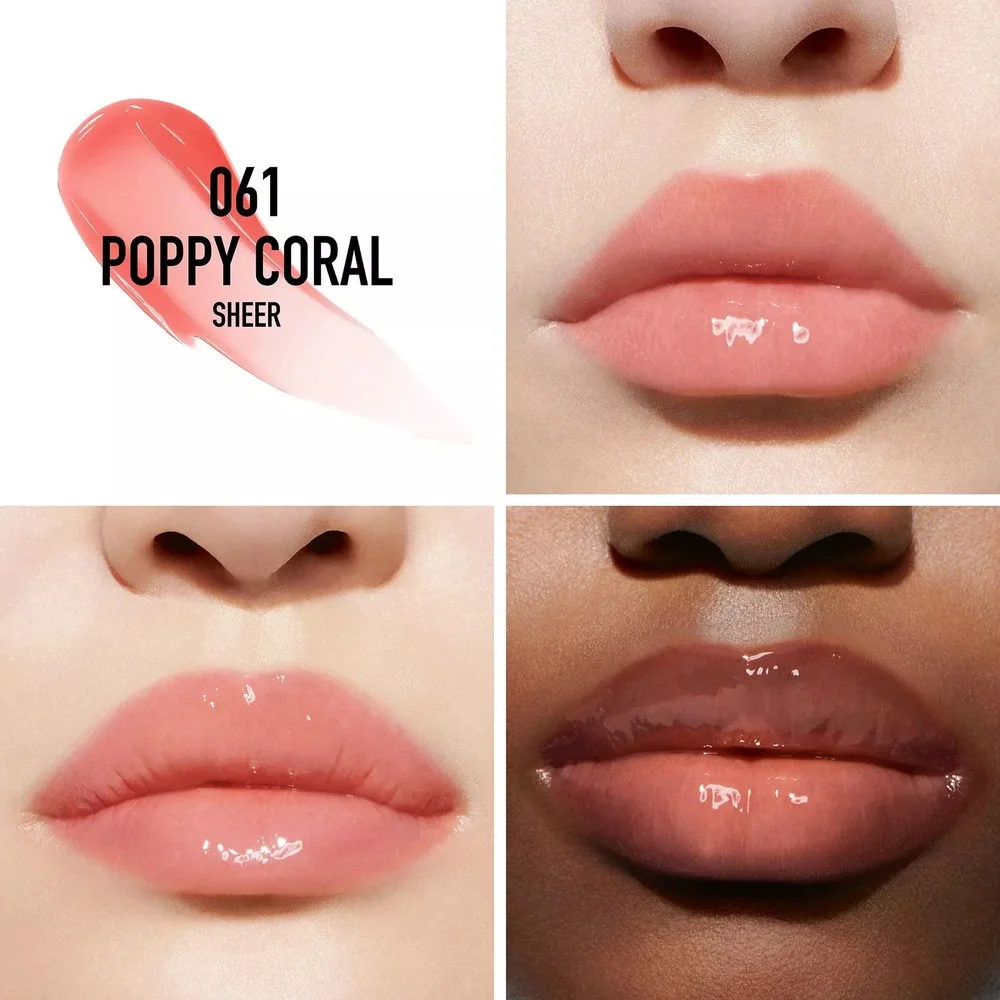 NWOB Dior Addict Lip Maximizer 061 Poppy Coral